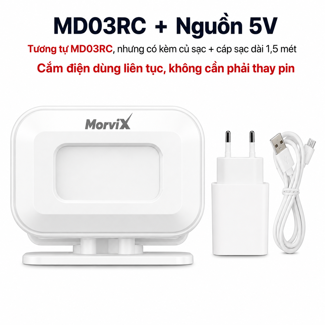 MD03RC + Nguồn 5V