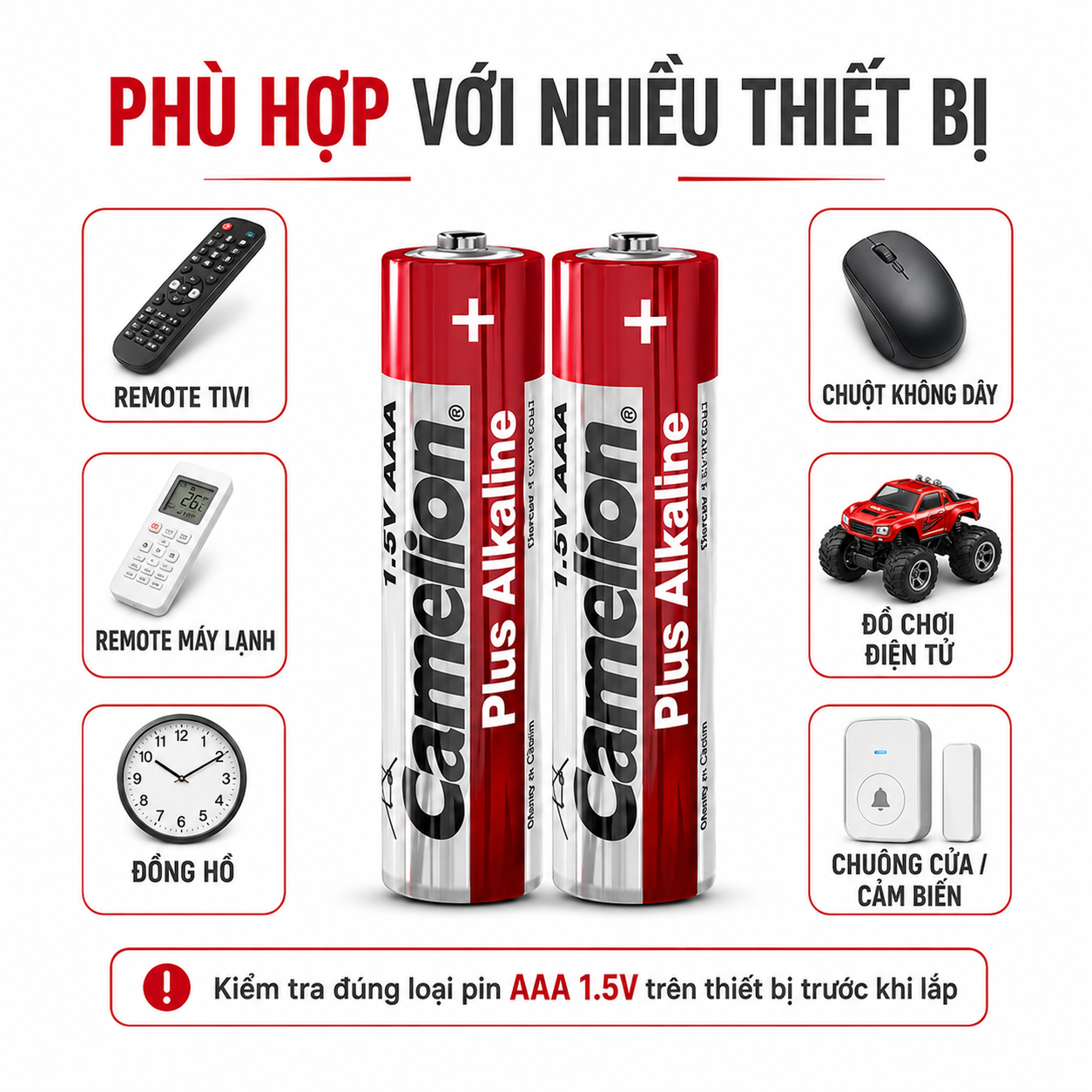 Pin Ultra Alkaline AAA LR03 1.5V – Bộ 2 viên – ảnh 3