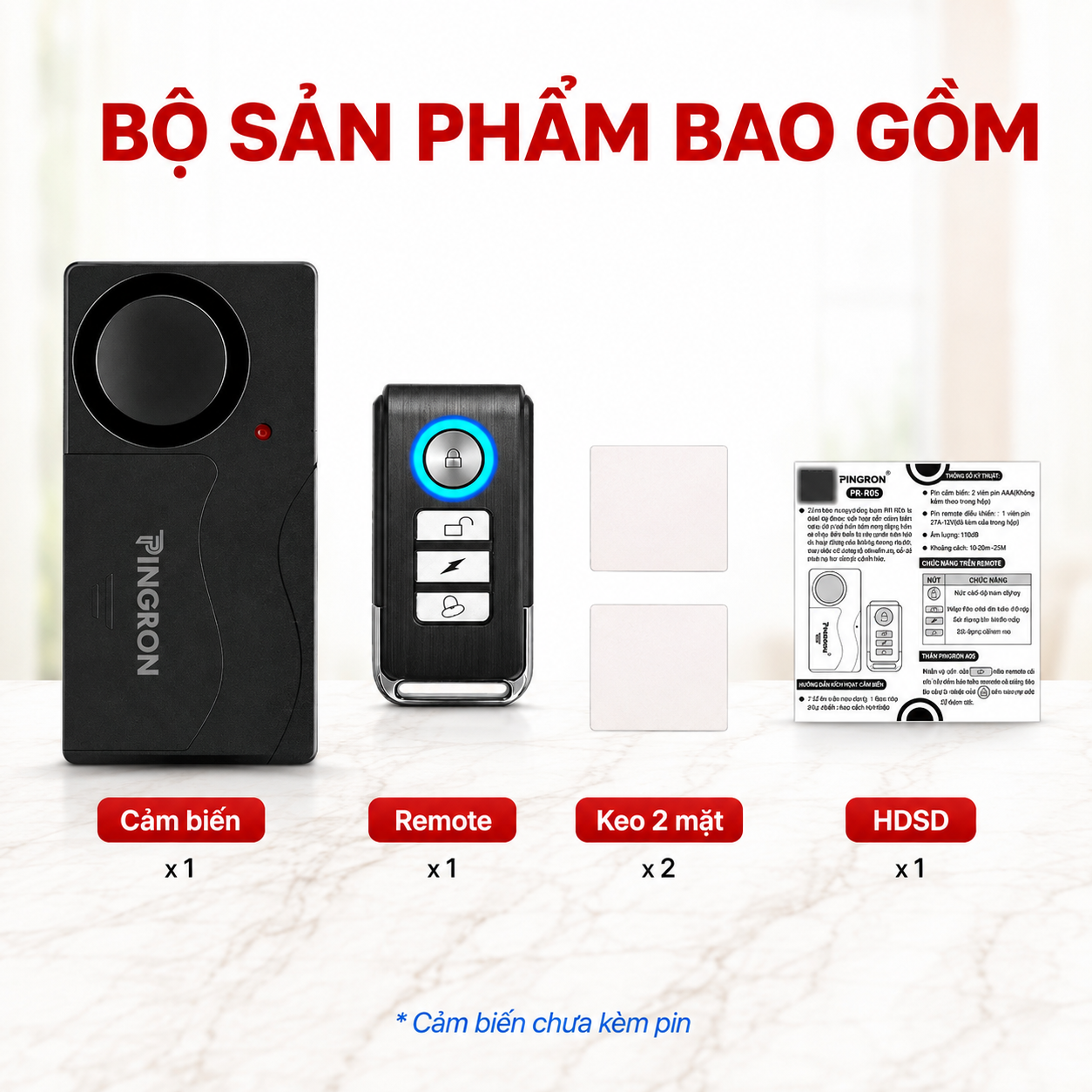 Khóa Chống Trộm Xe Máy PINGRON PR-R05 | Báo Động Lớn 110dB – image 9