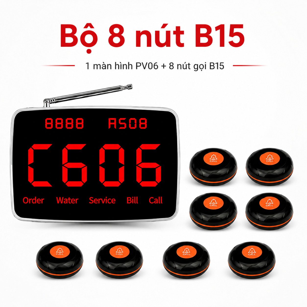 Bộ 8 nút B15