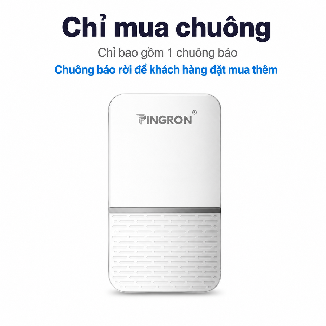 Chỉ mua chuông