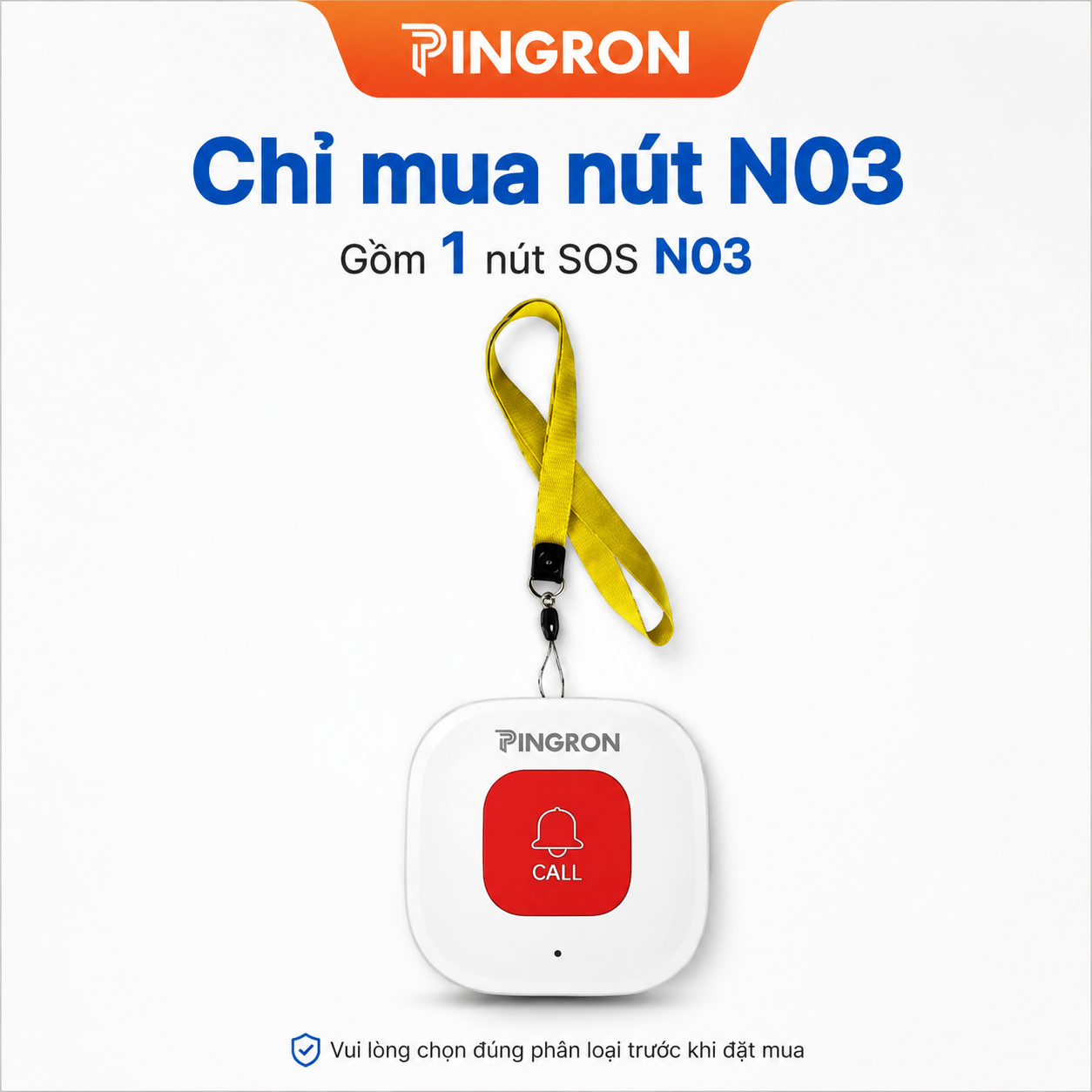 Chỉ mua nút N03
