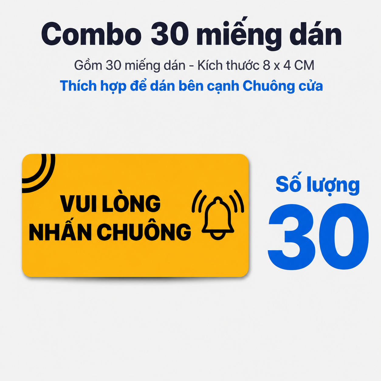 Combo 30 miếng dán