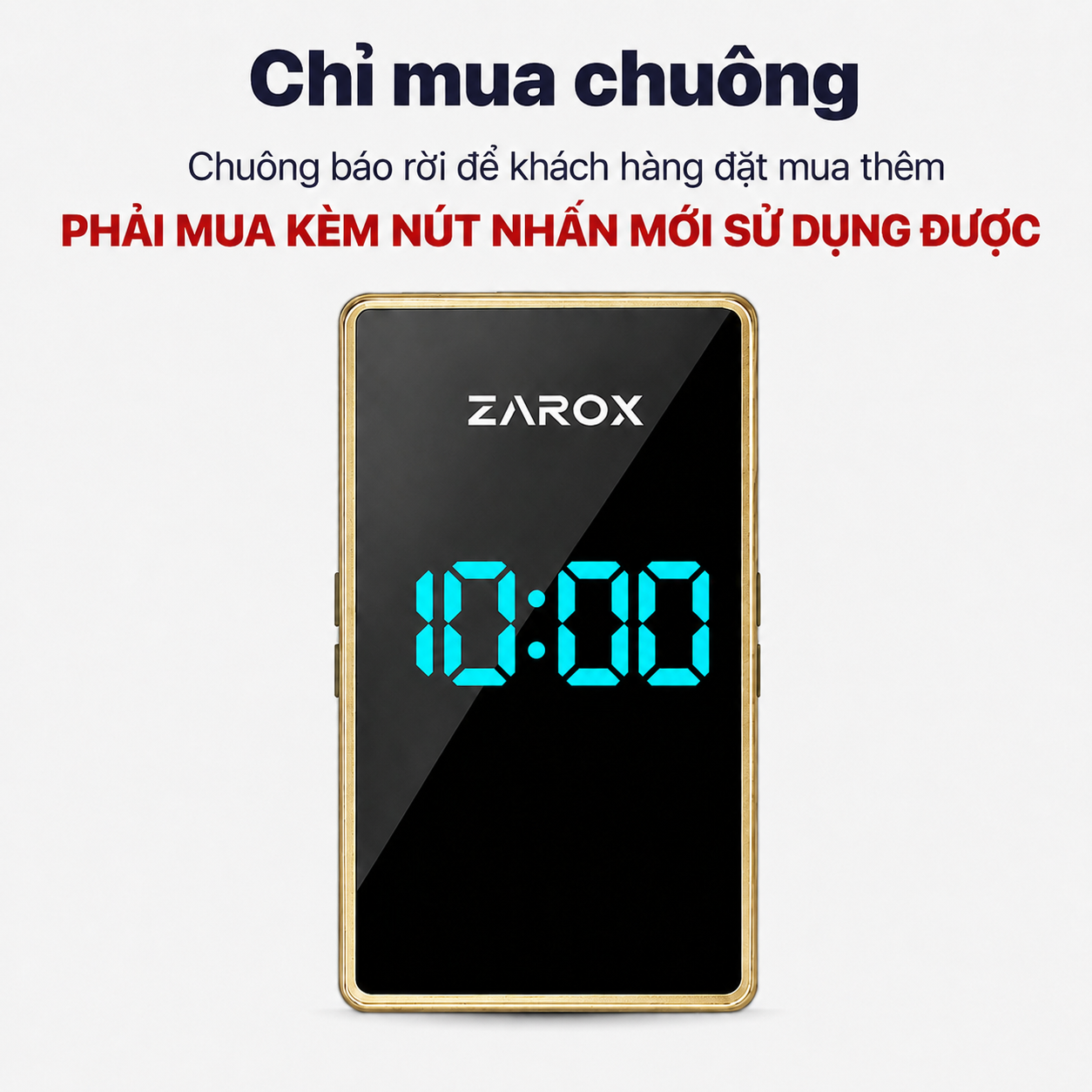 Chỉ mua chuông