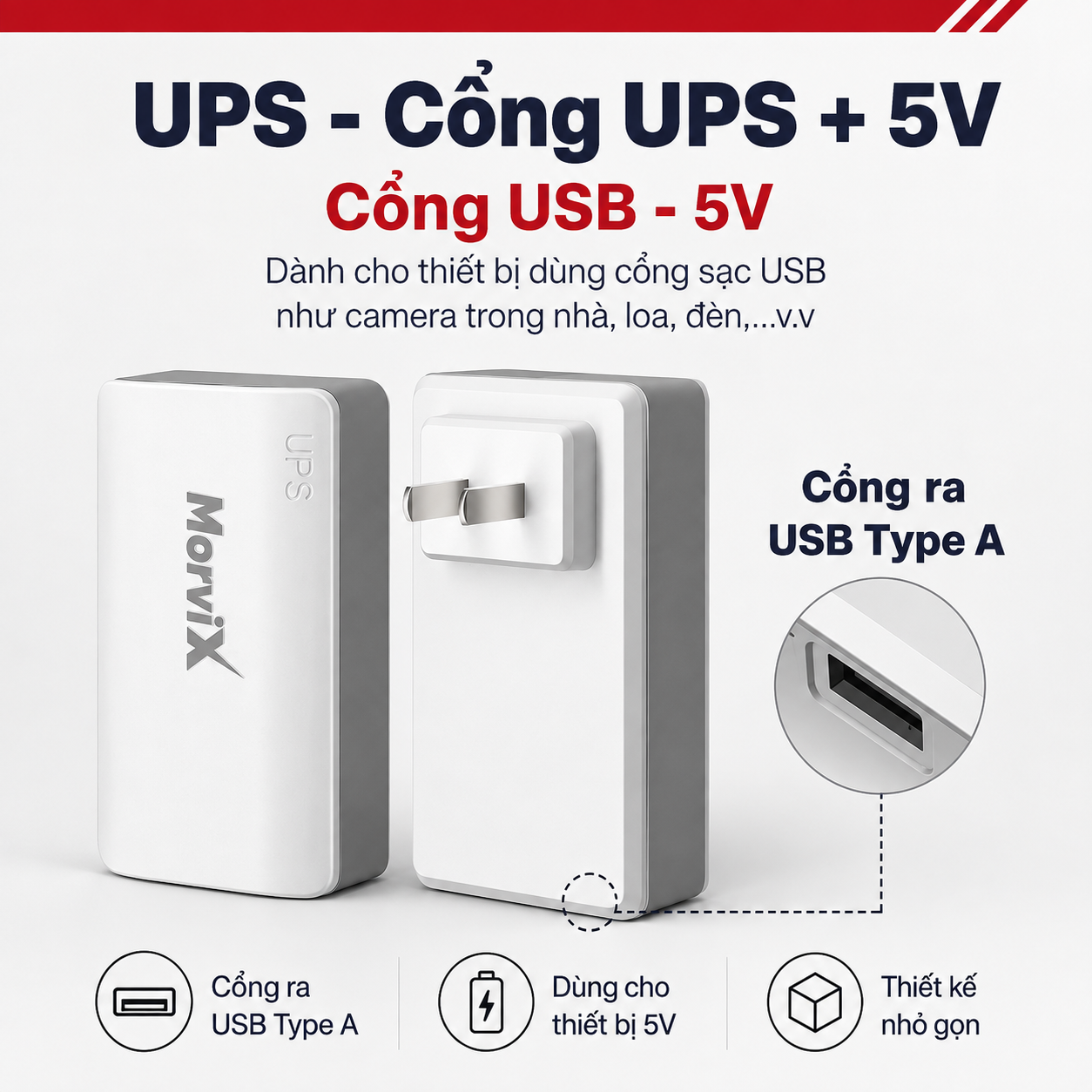 UPS - Cổng UPS + 5V