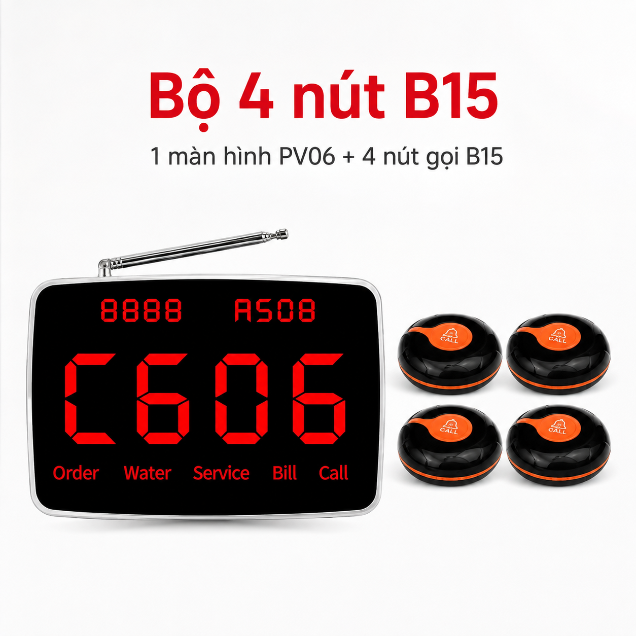 Bộ 4 nút B15