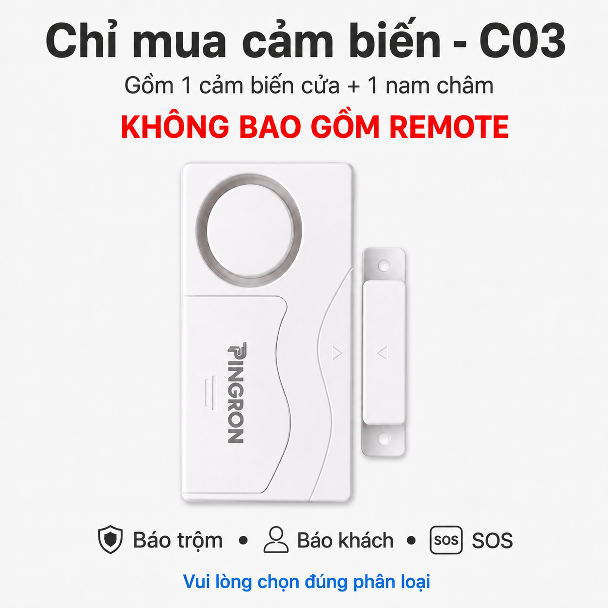 Chỉ mua cảm biến - C03