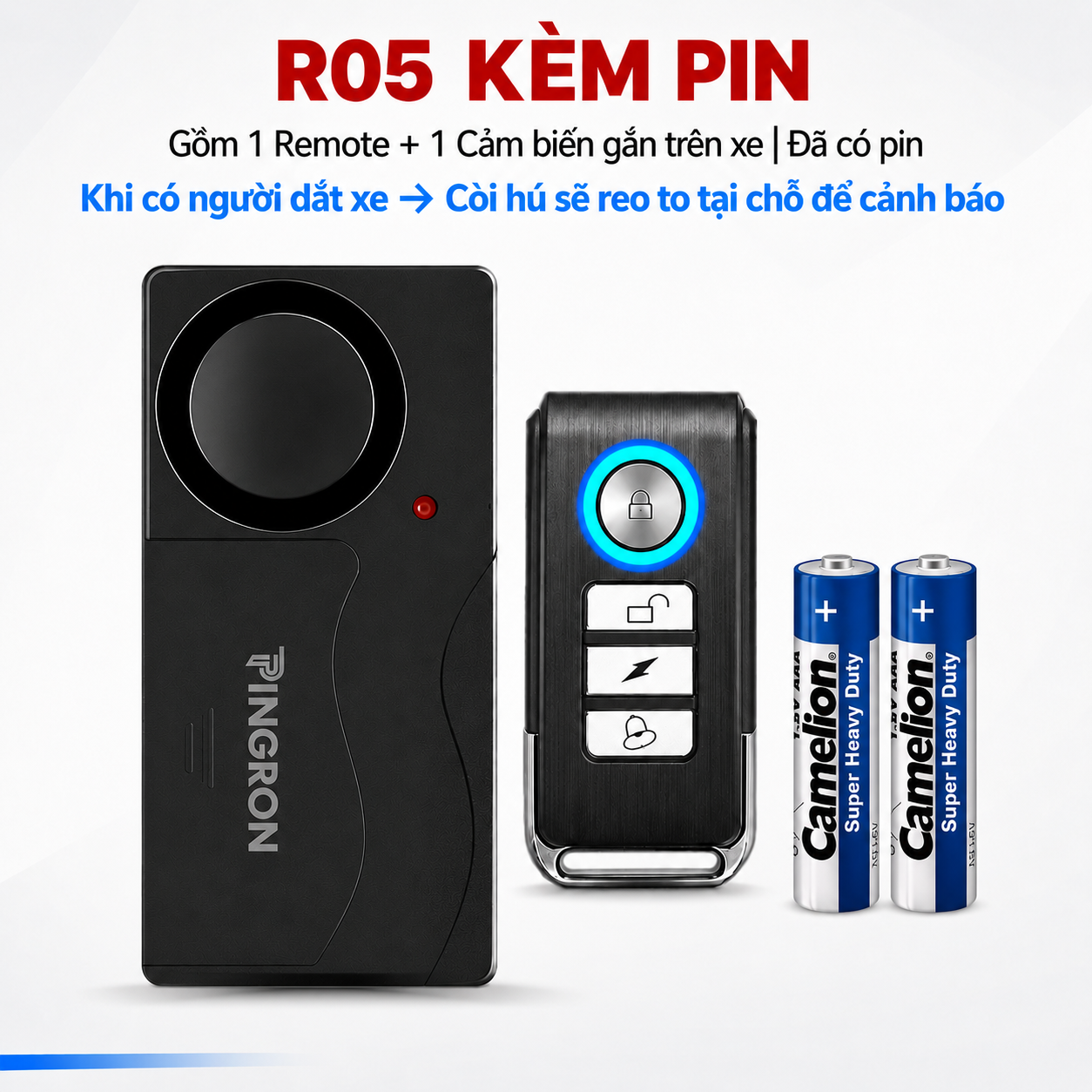 R05 kèm pin