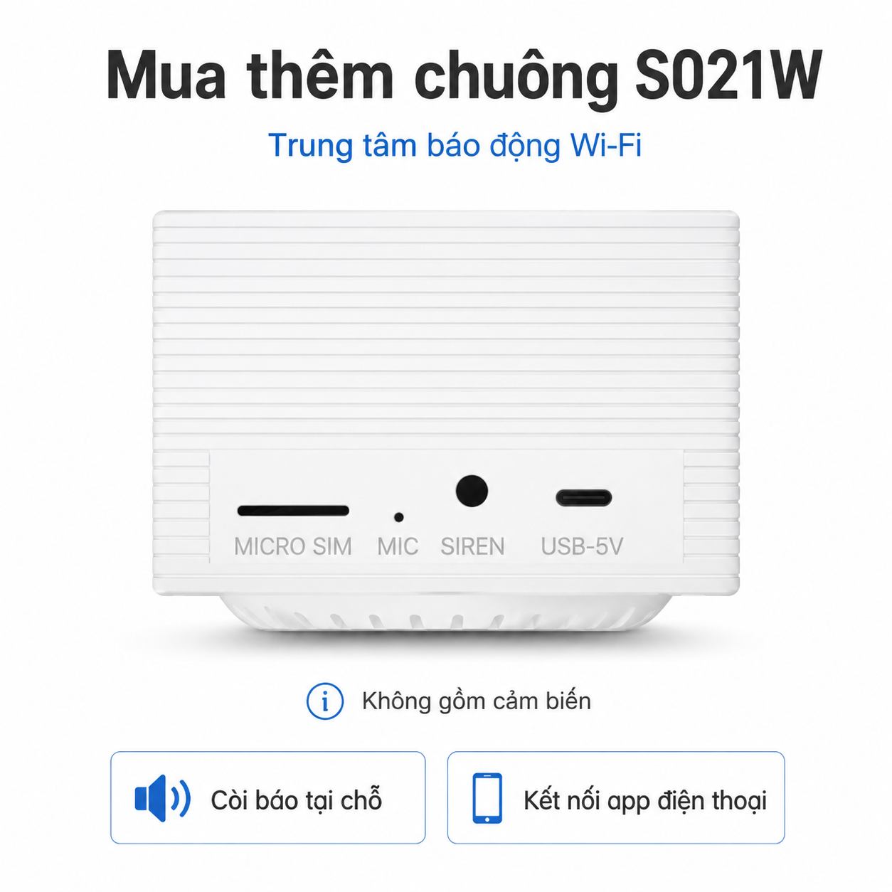 Mua thêm chuông S021W