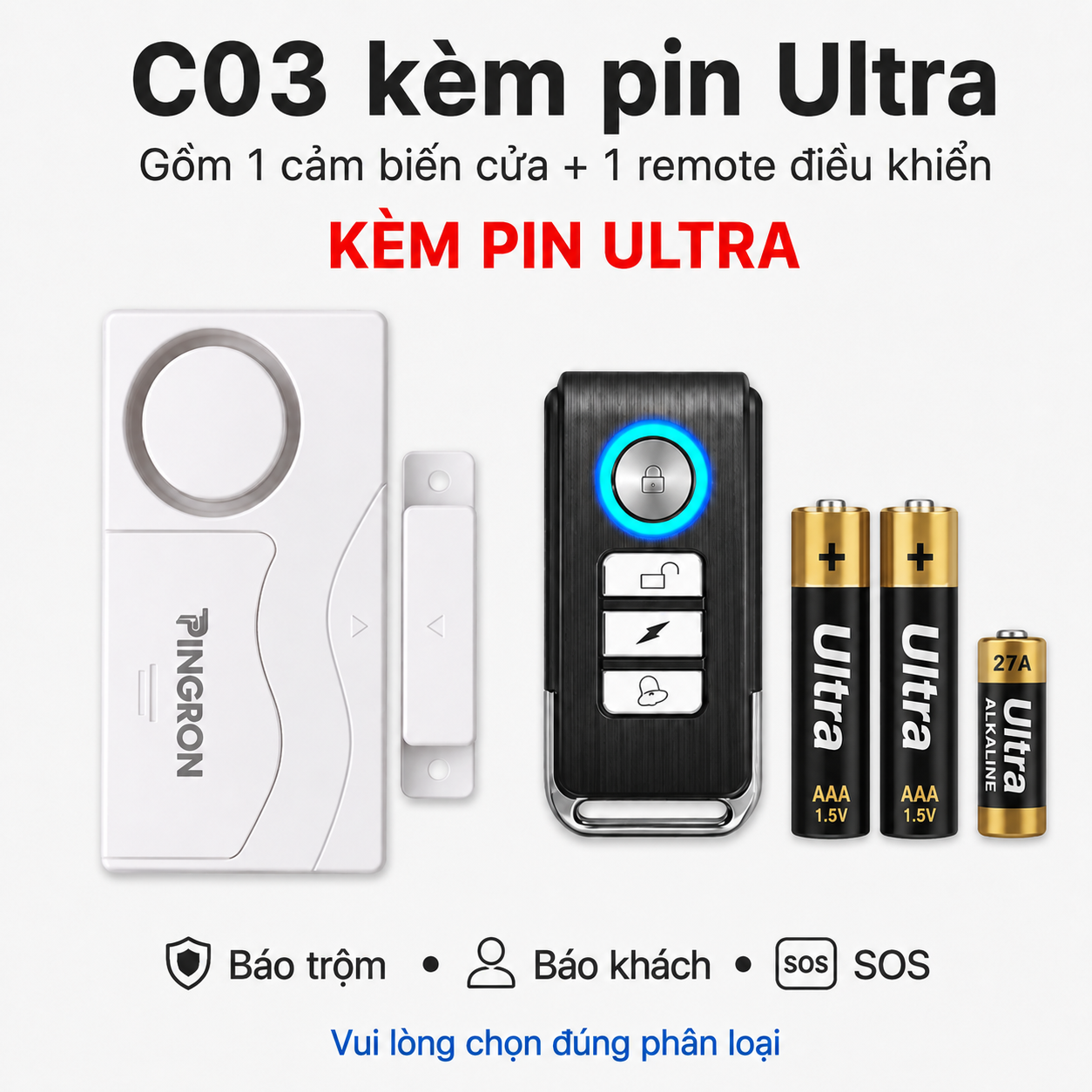 C03 kèm pin Ultra