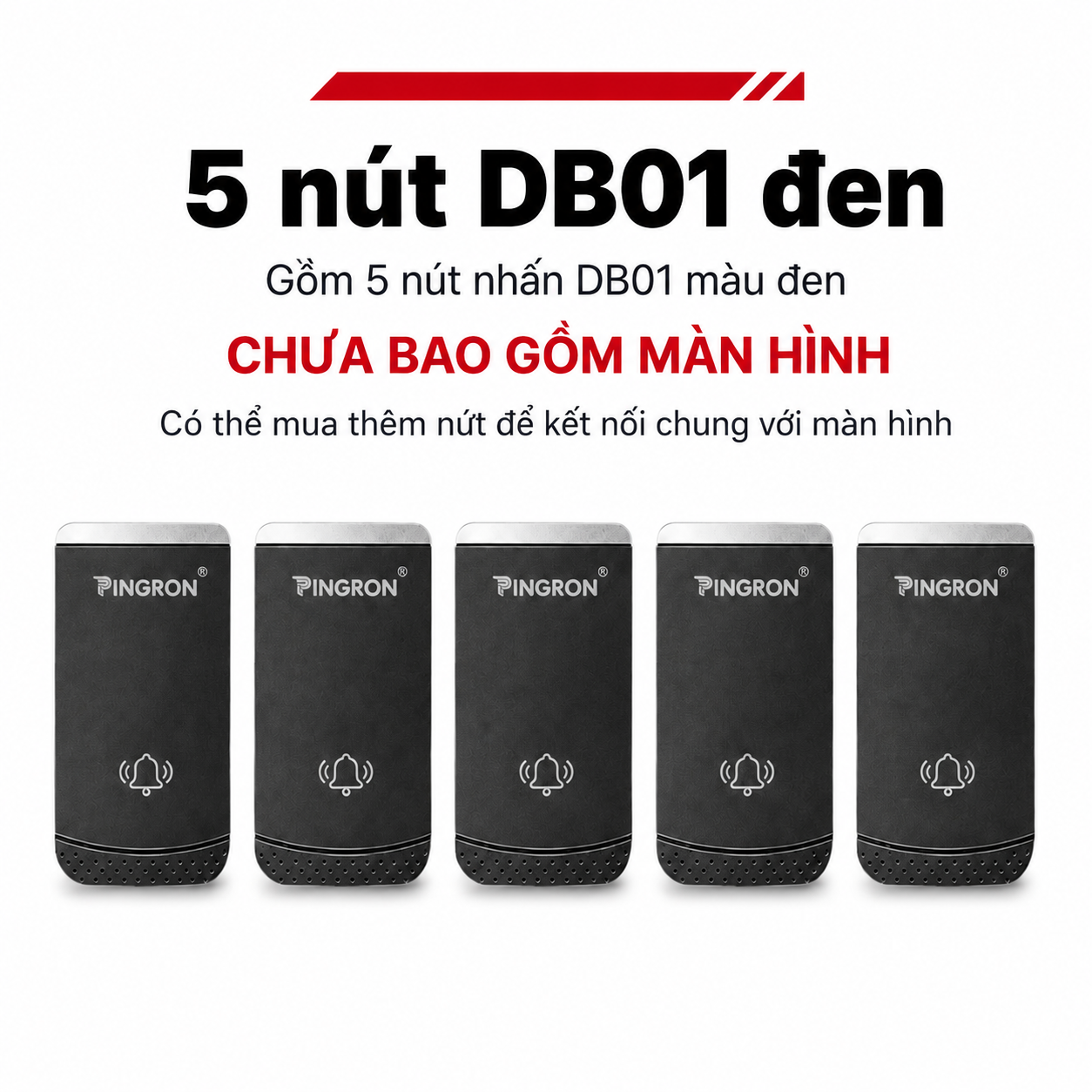 5 nút DB01 đen