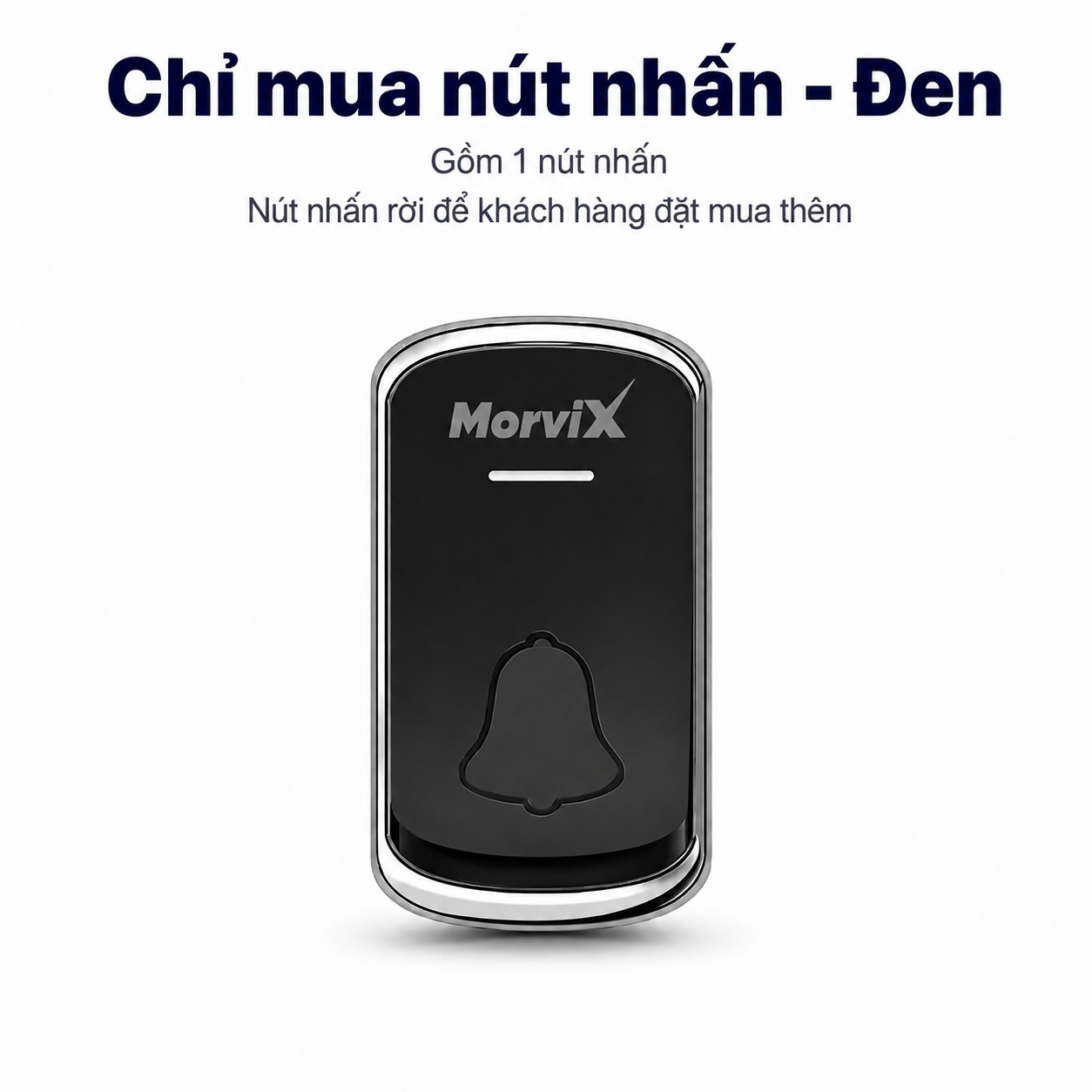 Chỉ mua nút nhấn · Đen