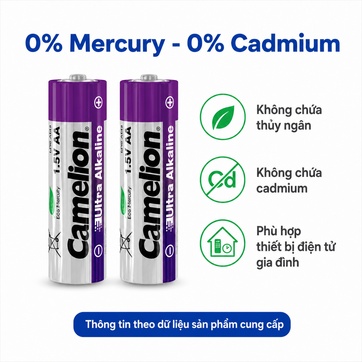 Pin AA Ultra Alkaline 1.5V dung lượng cao – Tùy chọn 2/4/6/8/10 viên – ảnh 6