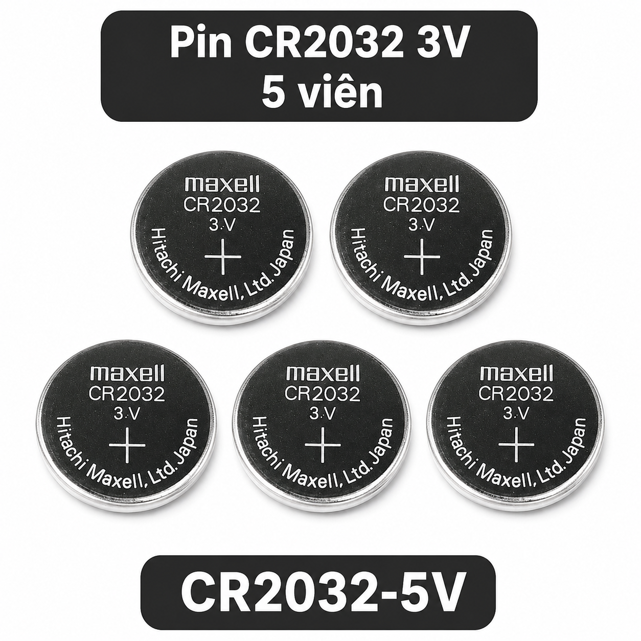 5 Viên CR2032