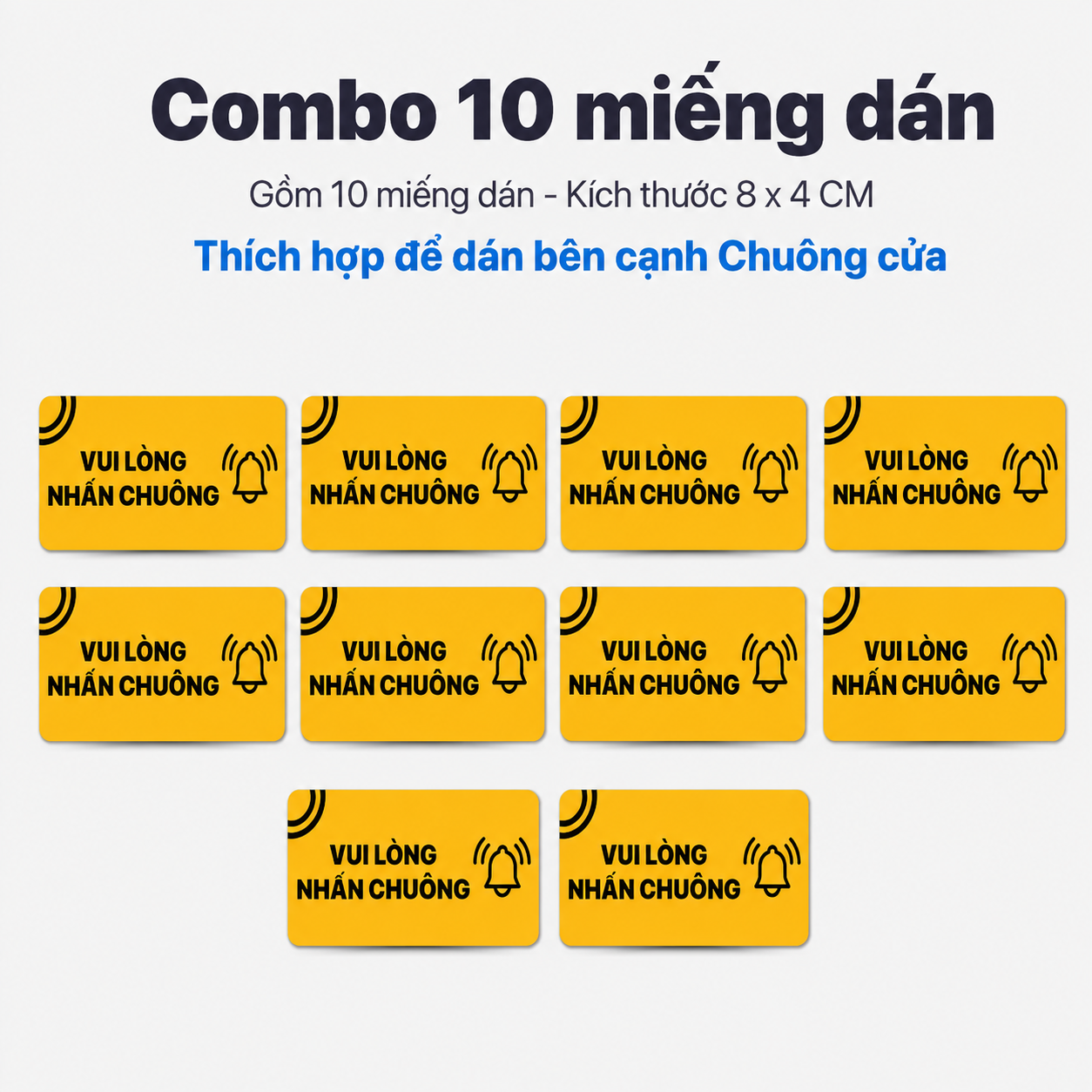 Combo 10 miếng dán