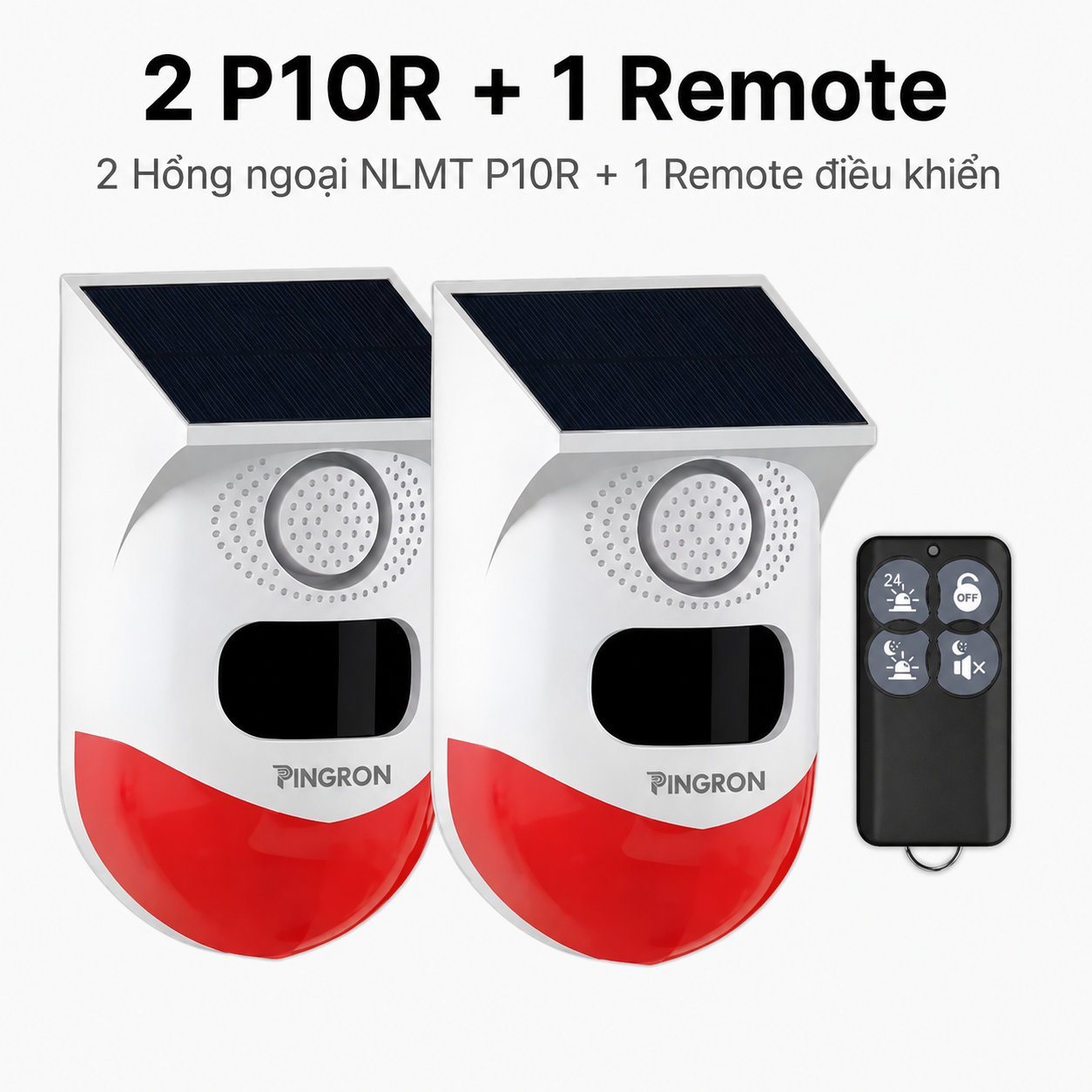 2 P10R + 1 Remote