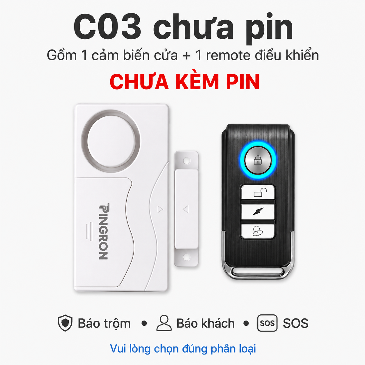 C03 chưa pin