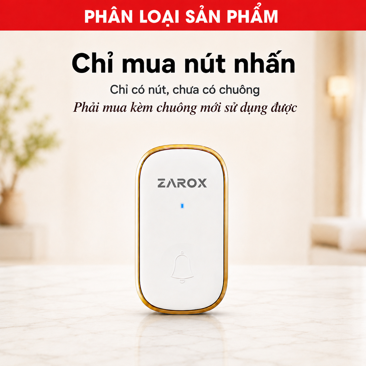 Chỉ mua nút nhấn
