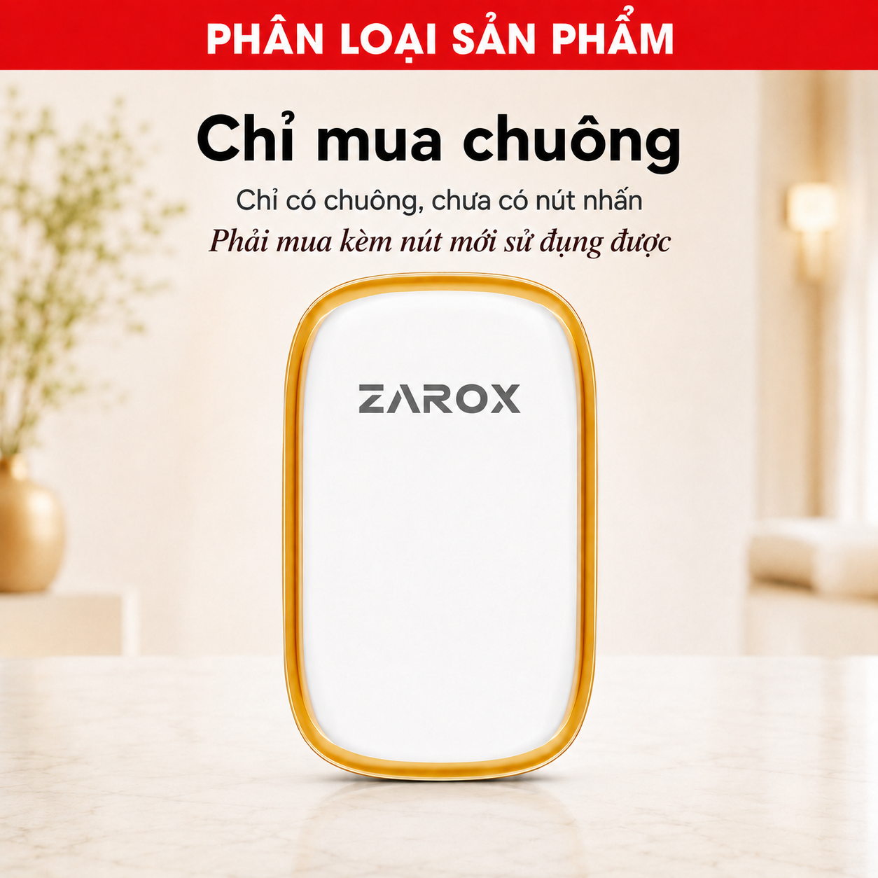Chỉ mua chuông