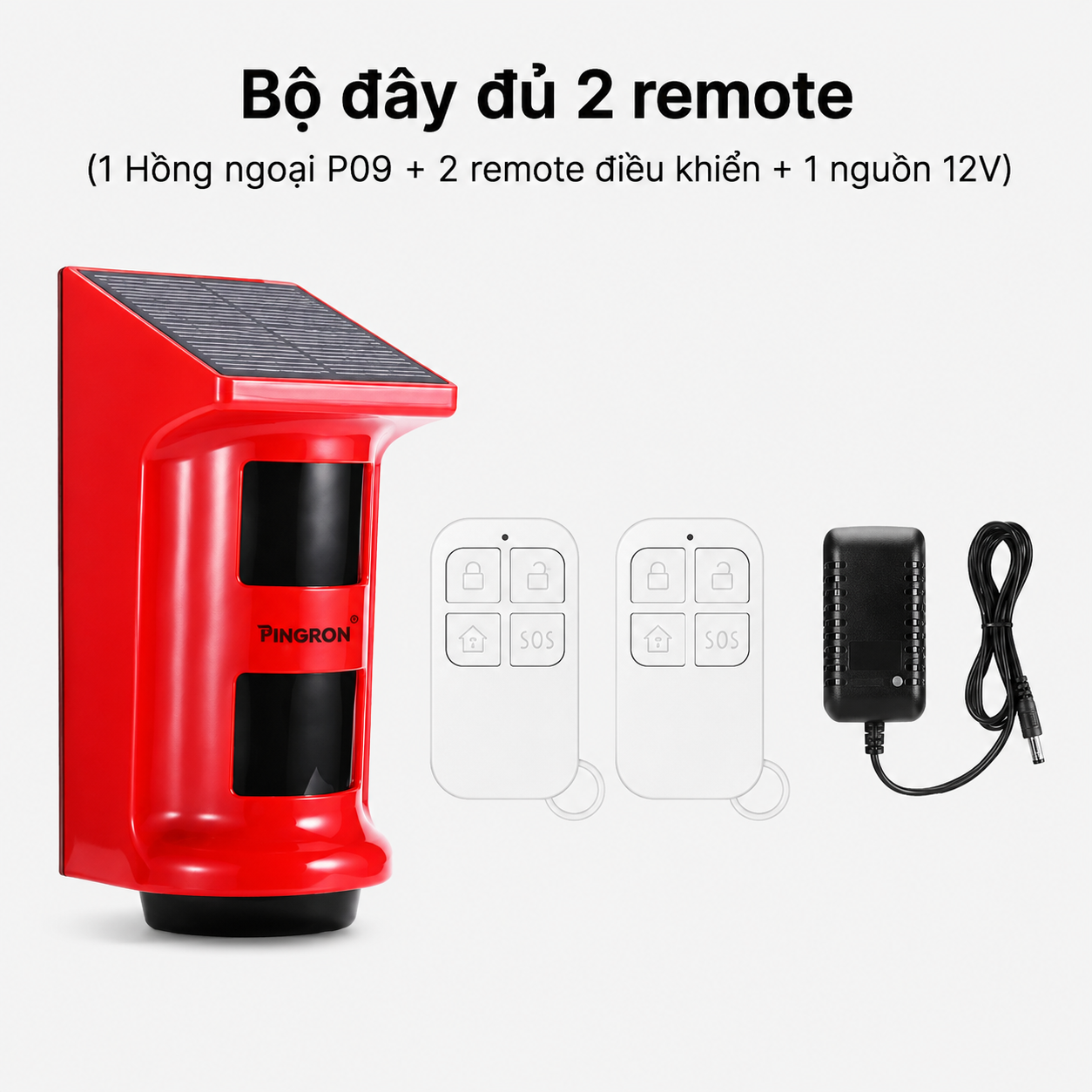 Bộ đầy đủ 2 remote