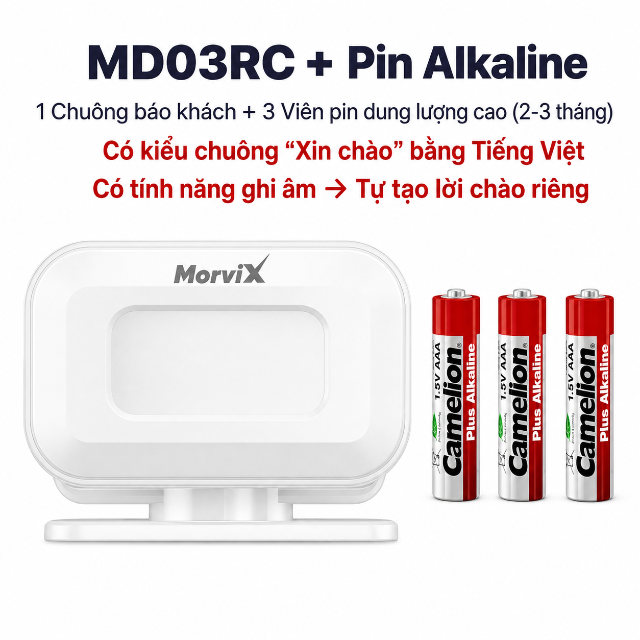 MD03RC + Alkaline
