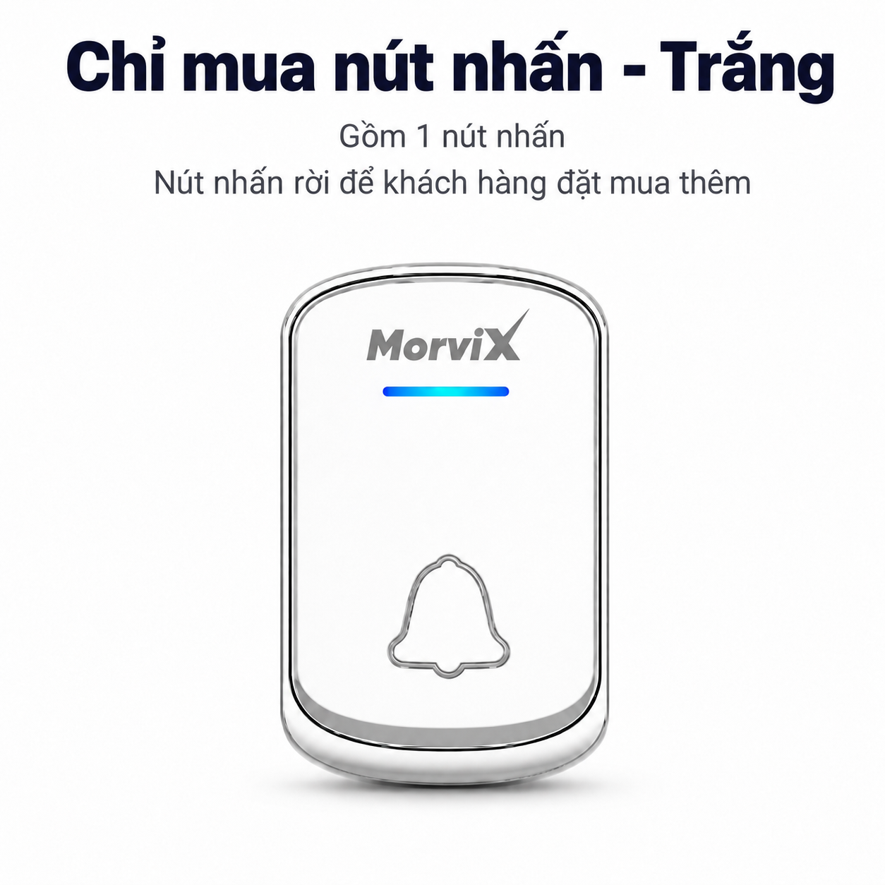 Chỉ mua nút nhấn · Trắng