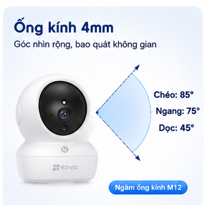 Camera WiFi EZVIZ H6c 1080P quay quét, hồng ngoại ban đêm – ảnh 5