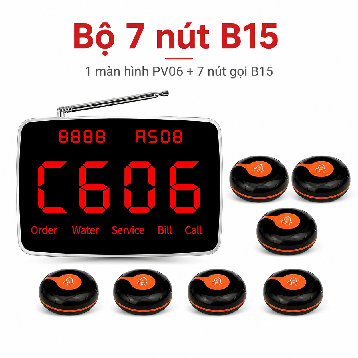 Bộ 7 nút B15
