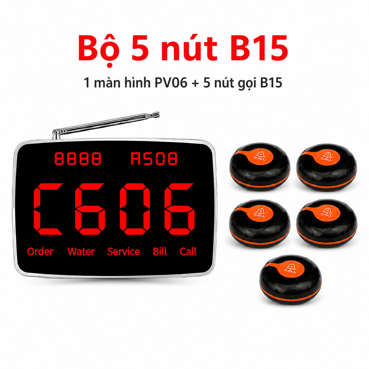 Bộ 5 nút B15