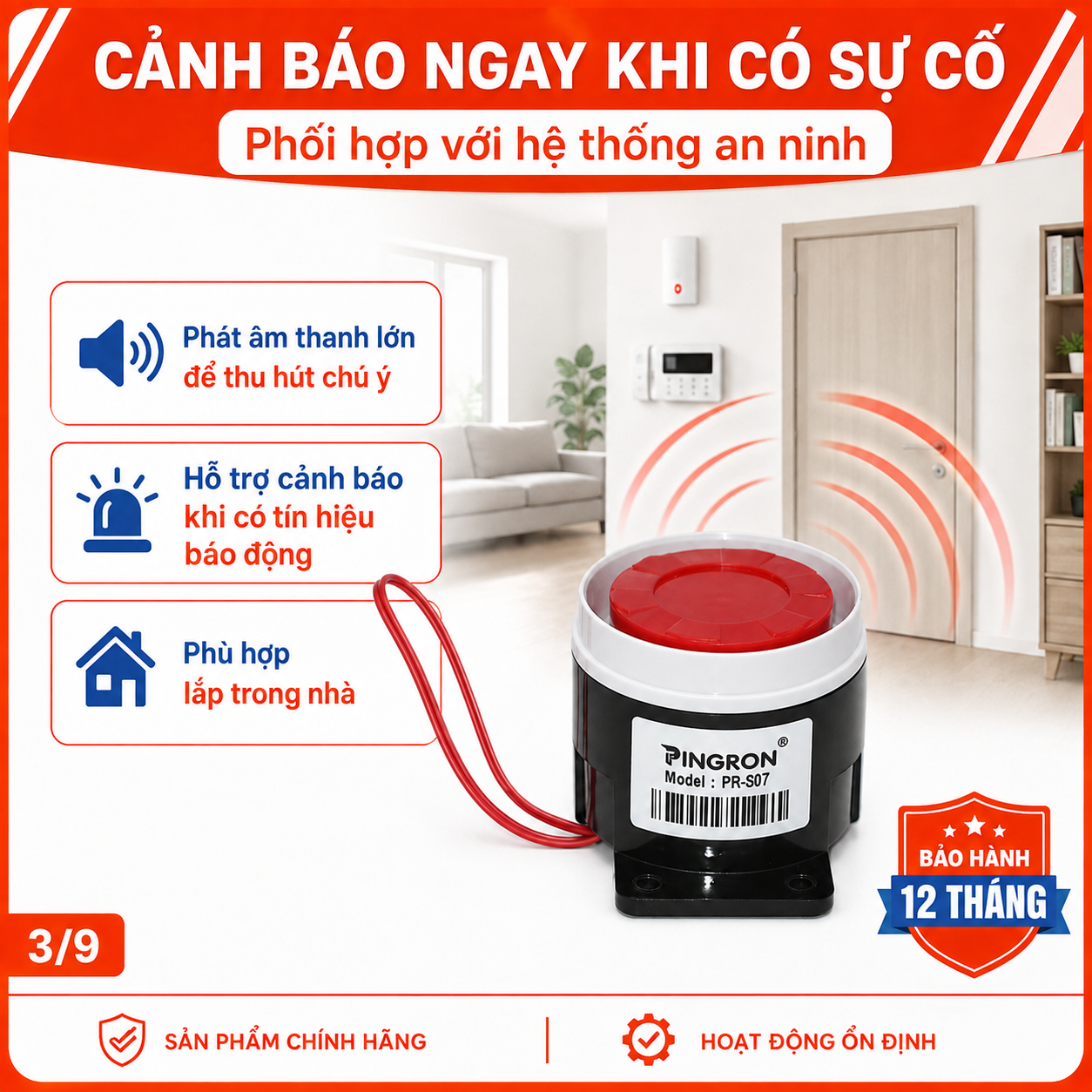 Nguồn Adapter 12V 2.5A  Sử Dụng Cho Các Thiết Bị Điện Dùng Nguồn 12V – image 3